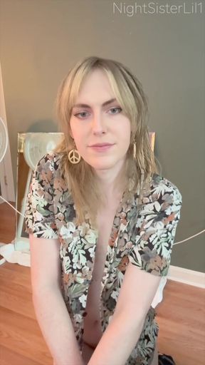 Behind the Scenes Strip Tease with Nightsisterlil1 — Amateur