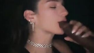 Hoe Transsexual Ella Outdoor BIG BLACK COCK — Amateur